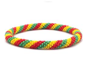 Nueva pulsera de cuentas de cristal Unisex de moda hermoso estilo religioso hecho a mano Nepal duradero chapado semiprecioso compra a granel - Product Image 5