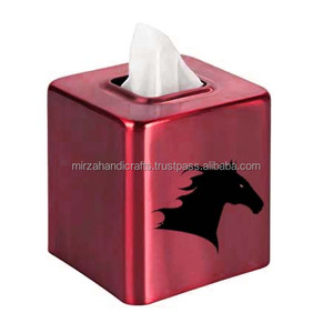 Toallitas de baño decorativas con Logo de mono, soporte para servilletas de papel, servilletas modernas, deslizador inferior - Product Image 4