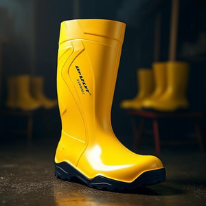 Botas de Seguridad Purofort+ Talla 45 Amarillas EN20345 Dunlop - Product Image 3