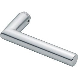 HOPPE Door Handle with 8mm Square Aluminium F1 Amsterdam 1400 Series Natural Colour DIN Left/Right <b>Hooks</b> & <b>Rails</b> Product - Product Image 1