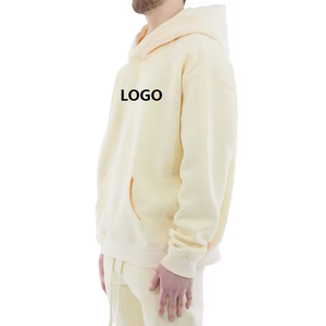 Algodón Moda Algodón Tallas grandes Sudaderas de hombre Sudaderas con capucha en blanco para imprimir Sudaderas con capucha de logotipo personalizado Sudaderas con capucha unisex - Product Image 6