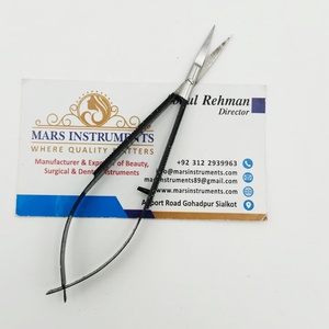 Ciseaux à micro-ressorts droits en acier inoxydable pour la coupe de précision des cuticules et des sourcils-Durable - Product Image 5