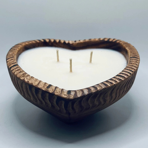 Cuenco de Madera para Masa, Novedad al por Mayor, Hecho a Mano, Forma Ovalada, Decoración del Hogar, Regalo de Boda, Cera de Soja Natural, Aromaterapia de Lujo - Product Image 2