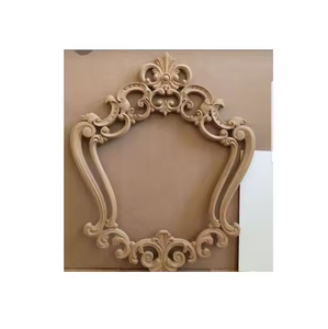 Miroir mural de salle de bain de haute qualité, moderne, en bois massif, écologique, forme personnalisée, décoration intérieure, Azora Industries - Product Image 3