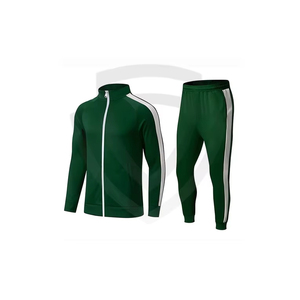 Ensemble de survêtements de course légers et confortables pour hommes, 100 % coton, col à capuche, cordon de serrage, séchage rapide, respirant, en vrac - Product Image 1