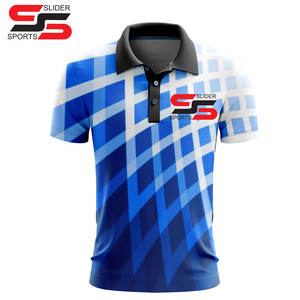 Polo de golf personalizado bordado con logotipo sublimado de alta calidad al por mayor para hombres y mujeres - Product Image 4