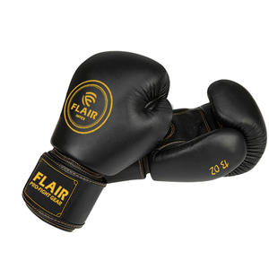 Gants de boxe grande taille en cuir PU de haute qualité avec logo personnalisé ensembles respirants pour la boxe de compétition - Product Image 1