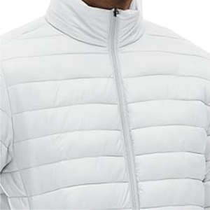 Chaquetas Acolchadas de Lona para Hombre de Primera Calidad con Diseño Moderno, Cuello Alto y Logotipo Frontal, Estilo Urbano - Product Image 3