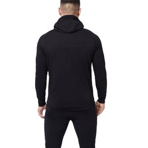 Trendy Embroidered <b>Quarter</b> <b>Zip</b> Oversized Hoodie | 100% Cotton <b>Fleece</b> Winter Sportswear Custom OEM - Product Image 4