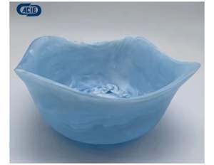 Bol à salade en résine de style américain et européen Design moderne Bol à fruits en résine de forme ronde Mélange Bol en résine vintage Meilleurs prix - Product Image 6