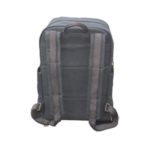 Pugmark, elegante mochila vegana de lona repelente al agua para ordenador portátil, diseño Unisex de moda, compartimento impermeable para hombres y mujeres, viaje - Product Image 4