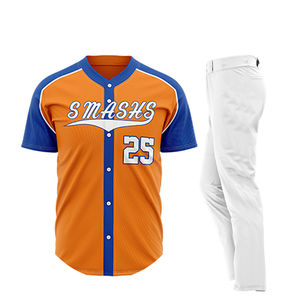Uniformes Deportivos de Béisbol y Sóftbol Más Vendidos, 100% Poliéster, Uniformes Atléticos Ligeros para Equipos, Servicio de Fábrica OEM - Product Image 6