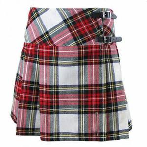 Woman Kilt Scottish Traditional Kilts Various Tartan Traditional Tartan <b>Fabric</b> <b>Acrylic</b> <b>Wool</b> Skirt for Girl - Product Image 5