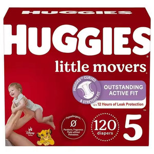 Para pañales de bebé Huggies Little Snugglers, tamaño 1, paquete de 168 unidades - Product Image 1