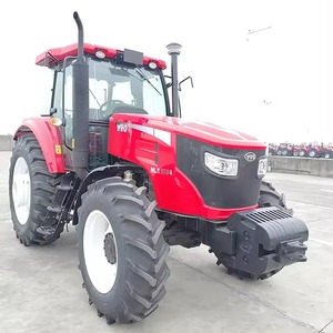 Kubota Motor 4WD Cosechadora Japón Mini Tractor agrícola 130hp 4x4 Tractor multifuncional Precio Tractores Rv 125 Motor YTO Motor - Product Image 3