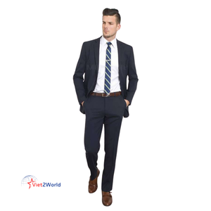 Traje informal de negocios de 3 piezas para hombre, superventas, diseño Speedway, chaqueta de un solo pecho, camisas, pantalones, transpirables personalizados 100% - Product Image 3