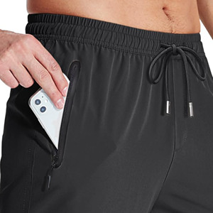 Nuovi Pantaloni da Uomo alla Moda <span class=keywords><strong>Cargo</strong></span> <span class=keywords><strong>Lunghi</strong></span> Elasticizzati <span class=keywords><strong>Neri</strong></span> in Jersey con Tasche Stile Biker Stampa Frontale Media Dritti Lavorati a Maglia da Lavoro - Product Image 2