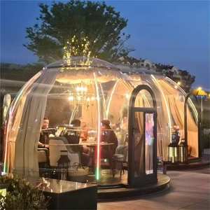 กลางแจ้งดาวบ้านฟองเปล่ามือถือบ้านโปร่งใสเต็นท์ยอร์ทร้านอาหารห้องอาทิตย์ - Product Image 6