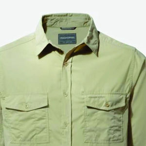 Camisas Casuales Delgadas de Algodón 100% Antiarrugas para Hombre, Manga Larga, Corte Regular, Color Rojo Sólido, Suaves y Cómodas para Verano - Product Image 3