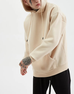 OEM Latest New Style Wholesale Hip Hop <b>Drop</b> Shoulder Oversized Hoodie 100% Cotton Hoodie Heavyweight Thick Cotton Hoodie - Product Image 5