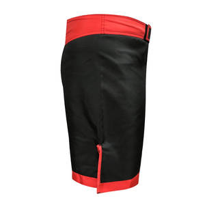 Venta directa de fábrica Pantalones cortos de boxeo elásticos lisos para hombres para pelear Pantalones cortos de boxeo hechos por un fabricante profesional de alta calidad - Product Image 2