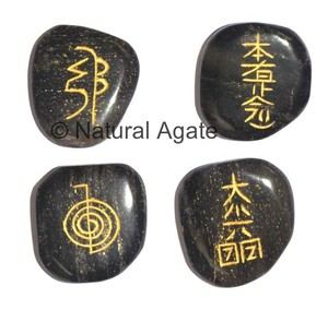 Artesanía de Piedras Semipreciosas, Juego de Reiki Usui de Sodalita |   Compre Juegos de Reiki al por Mayor - Product Image 2
