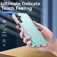 Nouvelles coques de téléphone portable robustes et résistantes aux chocs en TPU, légères, multi-marques, avec protection d'écran et d'appareil photo