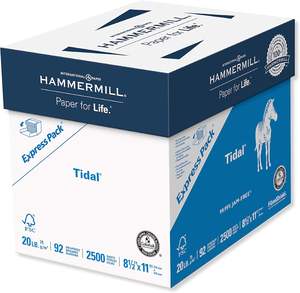 Papel para Copiar Quality Hammermill Hecho en EE. UU., A4, 20 lb, 210 mm x 297 mm, 1 Resma, 500 Hojas, Tipo 1875813011, Fabricante A1 - Product Image 1