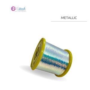 Broderie de type M haute ténacité pour fil métallique Lurex fabriqué en Inde - Product Image 3