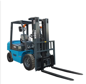 Buen estado, máquina elevadora 4wd de 2,5 toneladas, carretilla elevadora multidireccional para exteriores con rueda de palé con grúa - Product Image 3