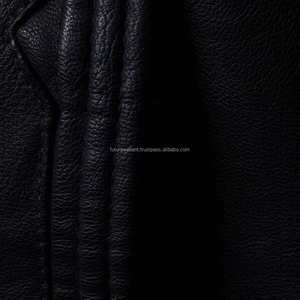 Veste en cuir de vachette véritable pour hommes de haute qualité personnalisée haut de gamme blindé équitation course moto équipement fermeture éclair poche hiver - Product Image 5