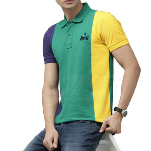 Vente en gros de t-shirts polo pour hommes de qualité supérieure fabriqués dans les meilleurs matériaux t-shirts polo à contraste de couleur - Product Image 3