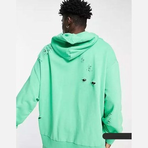 Pantalon de survêtement à capuche avec logo personnalisé de haute qualité pour hommes Survêtements solides pour Fitness Sports Street Wear Ensemble de jogging d'hiver à cordon - Product Image 2