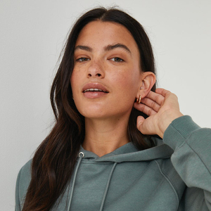 New Top Quality Wholesale Custom Own Logo <b>Light</b> weight Oversized Drop Shoulder Thick Anti-pilling Breathable Hoodies For Woman - Product Image 4