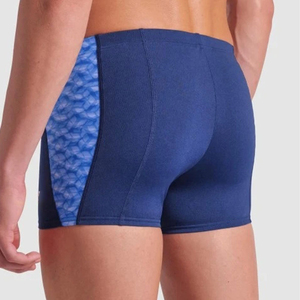 Shorts de bain en spandex pour hommes 2026 avec panneau latéral élégant, séchage rapide, compression ajustée, maillots de bain personnalisables pour les commandes en gros - Product Image 5