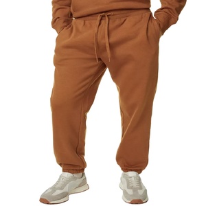Pantalones unisex para hombre y mujer de lana de poliéster duradero de algodón con estampado de logotipo personalizado de peso pesado sólido de calidad superior - Product Image 1