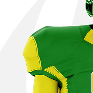 Camiseta de fútbol americano bordada con nombre de equipo personalizado impreso personalizado de alta calidad - Product Image 2