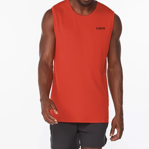 Wholesale Custom Men Boy Fitness Bodybuilding Moisture Wicking Muscle Shirt Gym Wear Sleeveless <b>Vest</b> Fit Sport <b>Stringer</b> Tank Top - Product Image 1