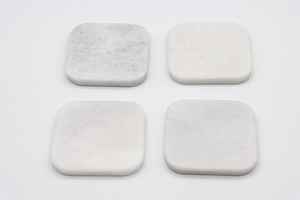High Quality Handmade <b>Resin</b> and <b>Stone</b> Coaster Set with Natural Flowers, Epoxy Drink Pads for Elegant Home Decoration and Gift - Product Image 6