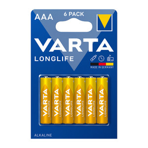 Varta Longlife Ministilo Aa Blister de 6 Unidades - Product Image 1