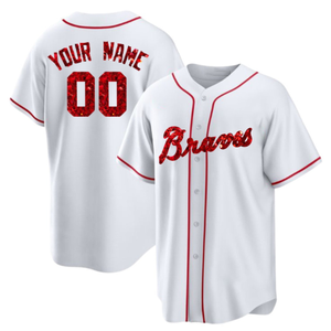 Camiseta de fútbol personalizada para mamá para mujer, bordado con motivos de lentejuelas, logotipo de equipo de números, seda/algodón, informal, transpirable, cuello en V, corto - Product Image 4