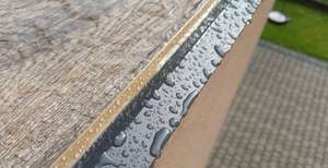 Renoplast ®   Perfil de aluminio para aleros K102, acabado de terrazas y balcones, suelos de baldosas sobre mortero adhesivo, sistemas de drenaje - Product Image 5