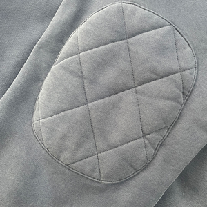 Wholesale High Quality Regular Fit Custom Logo Men Stylish <b>Pocket</b> <b>Hoodie</b> Winter <b>Zip</b> Knitted Waterproof Puff Printed OEM Service - Product Image 4