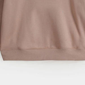 Sweat à capuche pour hommes poids lourd délavé à l'acide avec fermeture éclair Nouvelle mode personnalisée couleur unie haute qualité surdimensionné épaules tombantes brodées - Product Image 5