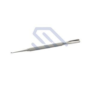 Samroz Beauty Manicure Pedicure Dual-ended Cuticle Extractor Pusher <b>Nail</b> Art <b>Tool</b> Stainless Steel Instruments - Product Image 1