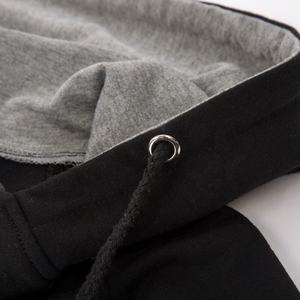 เสื้อฮู้ดแขนยาวสำหรับผู้ชายเสื้อฮู้ดมีซิปแบบ100% โลโก้ตามสั่ง - Product Image 3