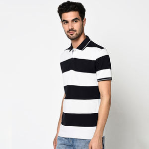 2025 polo blanc logo personnalisé t-shirt plaine golf polo blanc à manches courtes hommes polos - Product Image 3