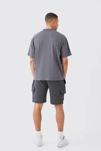 2024 Short cargo mi-long à coupe ample pour hommes, respirant avec impression de haute qualité, fabriqué au Pakistan - Product Image 2