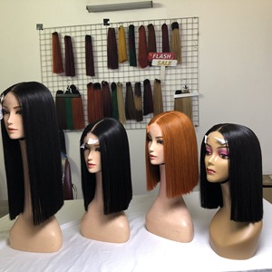 VENTE FLASH!! Vendeurs de perruques perruques d'extension de cheveux humains en gros toutes couleurs cheveux humains de haute qualité cheveux non traités - Product Image 5