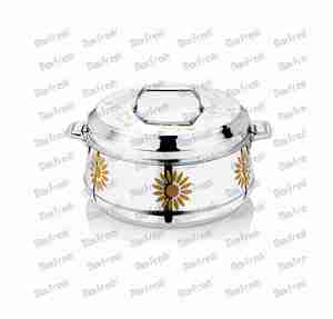 Maxfresh หม้อตุ๋นสแตนเลสสตีลหุ้มฉนวนพร้อมฝาชุดหม้อไฟสีทองคลาสสิก - Product Image 2